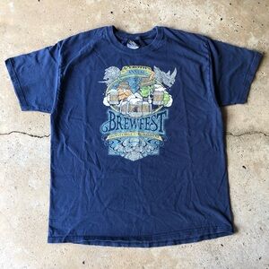 Vintage Y2K World Of Warcraft Brewfest Shirt
